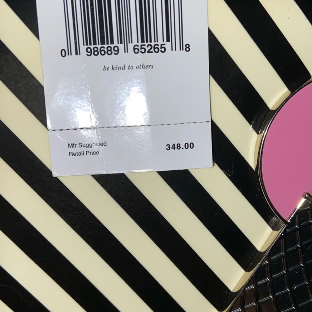 Kate Spade Novelty Emmanuelle Miss Penny’s Ice Cream Clutch/Shoulder Bag - Picture 4 of 16
